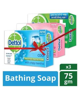 Dettol Soap 75 gm Family Pack
