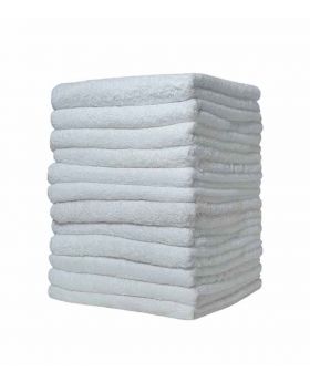12 Pcs Hand Towel-White