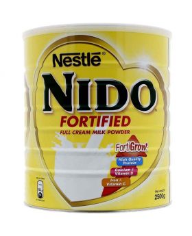 Nestle Nido Fortified 2500gm Fullcream Milk Powder(Dubai)