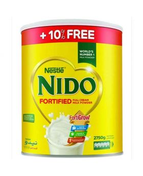 Nestle Nido Fortified 2750gm Fullcream Milk Powder(Dubai)