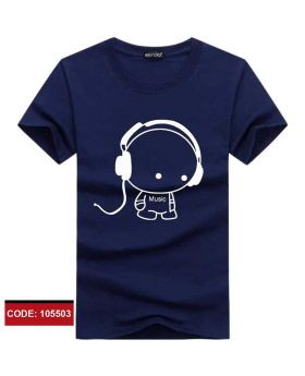 Half Sleeve Cotton T-shirt-105503
