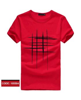 Half Sleeve Cotton T-shirt-105504