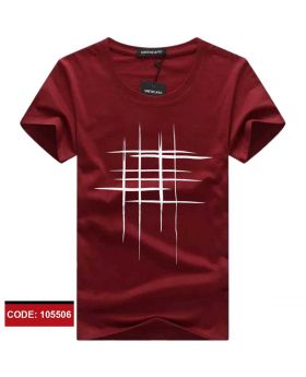 Half Sleeve Cotton T-shirt-105506