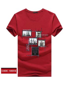 Half Sleeve Cotton T-shirt-105518