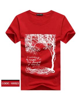Half Sleeve Cotton T-shirt-105523