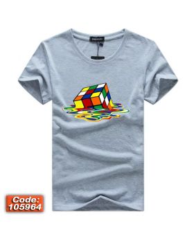 Half Sleeve Cotton T-shirt-105964