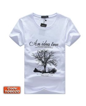 Half Sleeve Cotton T-shirt-106020