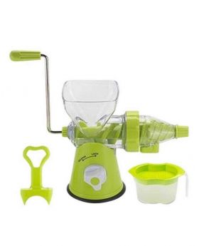 2-In-1 Non-Electric Blender and Juicer - Green