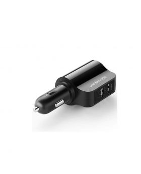 Two USB Ports Car Charger 3.4A + Extended header