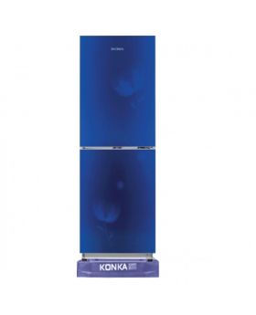 Konka Refrigerator 21KRB2CZG (14 CFT) Two Door, Drawer Type, Glass finish