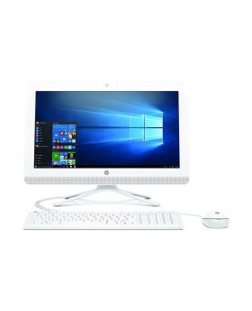 HP AIO 20-C403D Intel CDC J5005 19.5 Inch HD Display, USB Keyboard and MOuse, Win 10 White All in One Brand PC #3JU96AA
