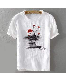 White Unique & Fashionable T-shirt for Men