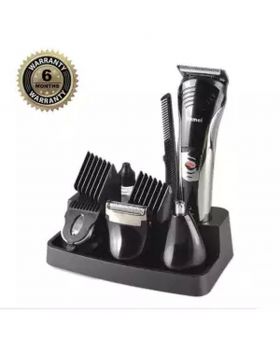 Professional Kemei KM-590A 7-in-1 Electric Shaver Grooming Beard Hair Clipper Cutting Men's Razor Hair Trimmer Kit