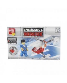 Block Tech Emergency Rescue Toy