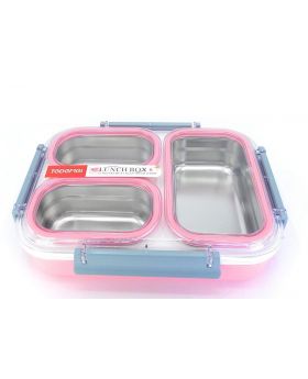 TEDEMEI 3 Containers Lunch Box (1200 ml) 3 Containers Lunch Box