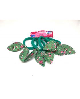 4pcs Set Rubber Band for Baby - Green
