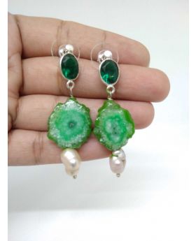 Green Color Joypuri Earring
