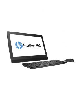 HP ProOne 400 G3 All in One PC with 7th Gen Intel Core i3 7100T WLAN, BT, 20 Inch ,Wireless Keyboard+Mouse (Free Dos) 