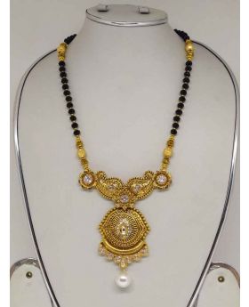 Stone And Pearl Work MangalSutra
