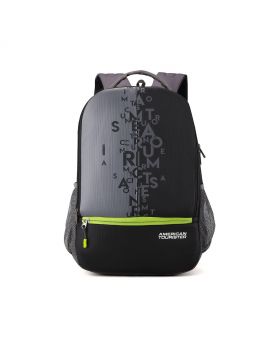 American Tourister 32 Ltrs Black Casual Backpack (AMT Fizz SCH Bag 02 - Black)