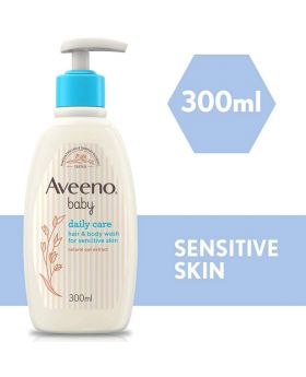 Aveeno Baby Daily Care Hair & Body Wash 300ML UK