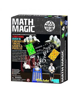 Maths Tricks Games and Puzzles - Multicolor