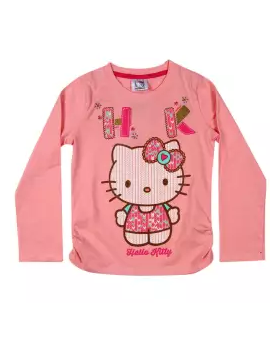 BabyPink Cotton Full Sleeve Sweater for Girls