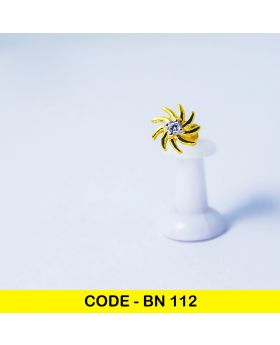 18k Nose pin (Bideshi)-BN112