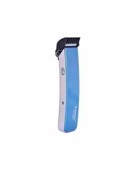 KM-3005B Rechargeable Trimmer - White and Blue