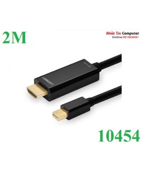 Mini dp male to hdmi cable black / 2M