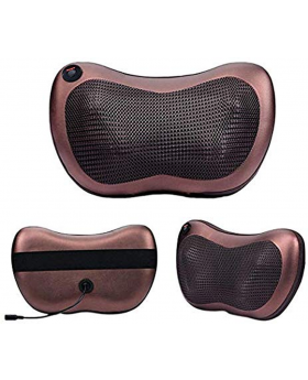 Car and Home Massage Pillow - Brown