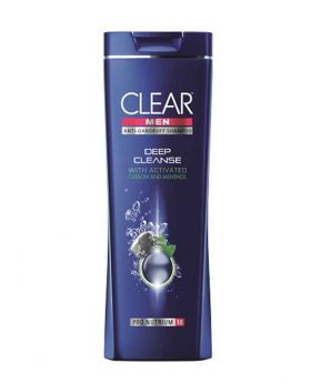 Deep Cleans Clear Men 340ml Shampoo