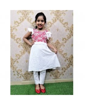  Girls new cotton frock 