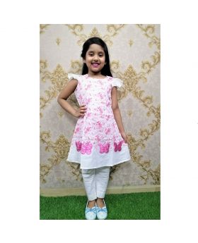 GIRLS NEW  PINK COLUR COTTON TOPS