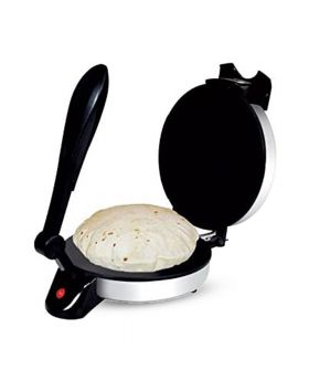 DEEN Electric Roti Maker - Black and White