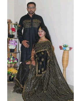 Couple Dress - Punjabi and Saree_DVT-228
