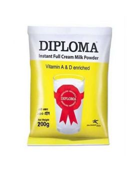 Diploma Instant Full Cream Milk Powder 200 gm