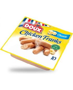 Doux Chicken Frank Smoked 340 gm Smokey