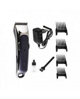 KM-5020 Professional Rechargeable Electric Clipper - Black