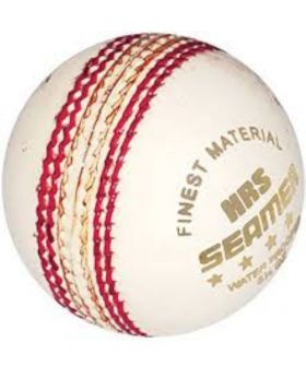 Cricket Ball - White and red