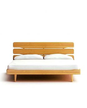 Chittagong Shegun Wood Bed - Lacquer Polish