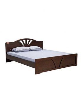 Wood Canadian Oak Veneer  Bed - Lacquer Polish