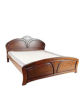 Canadian Oak Veneer Wood Bed- - Lacquer Polish