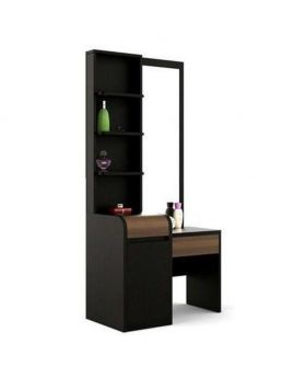 DR 58 - Malaysian Process Wood Dressing Table - Chocolate