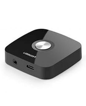 Ugreen 30445 Wireless Bluetooth Audio Receiver 4.1 with 3.5mm and 2RCA Black  Adapterwith Battery