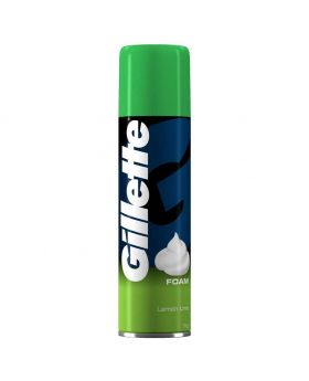 Gillette Classic Lemon Lime Shave Foam - 196 gm