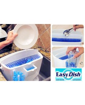 Wash n Bright Easy Dishwasher - White & Blue