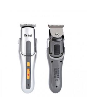 KM-680A 8 in 1 Rechargeable Shaver and Trimmer - Silver