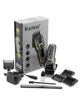 Kemei KM-605 Electric Hair Trimmer Washing Razor Clippers For Men