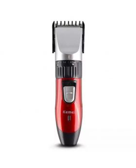 KM-730 Professional Trimmer - Red and Black